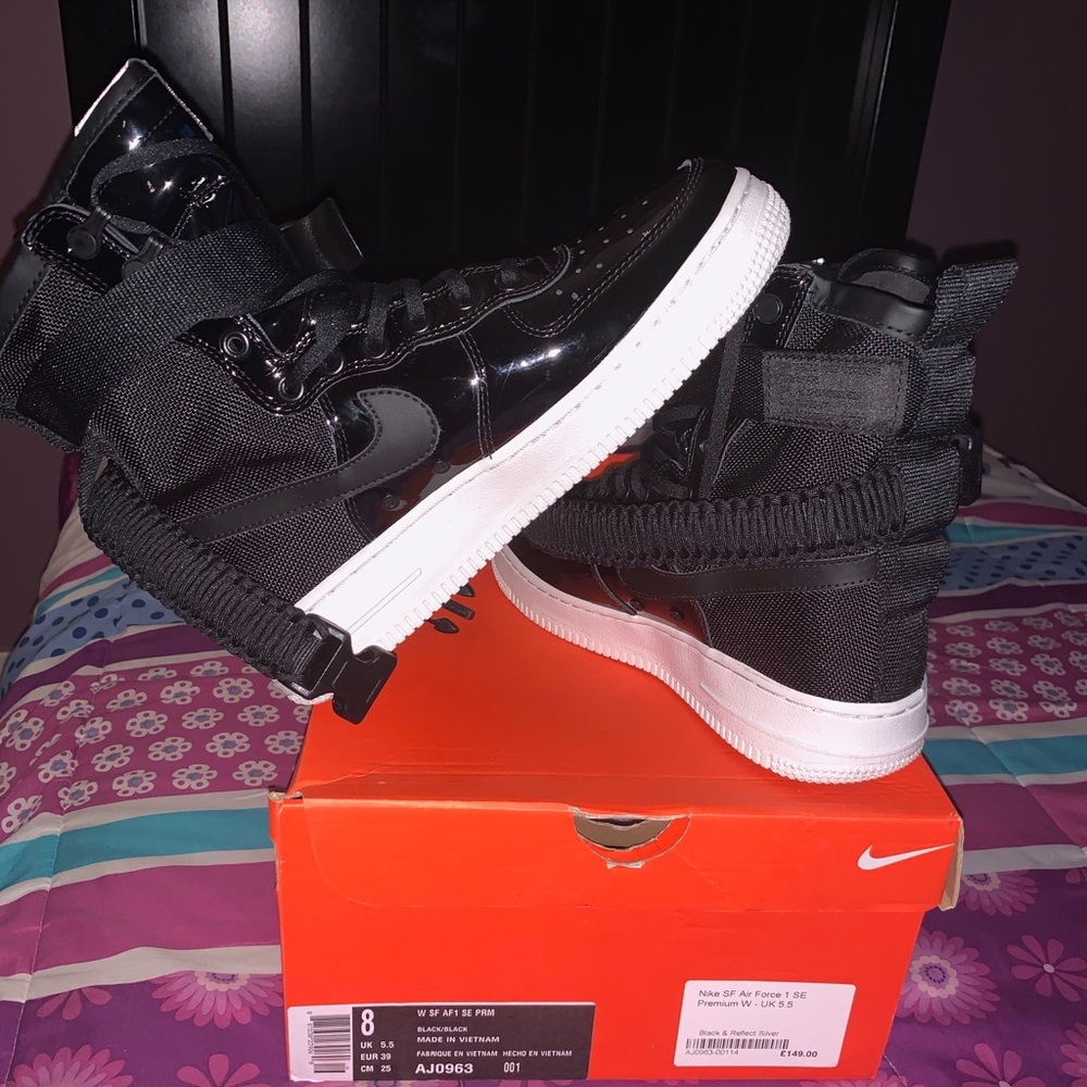 Nike SF-AF1 Black Patent (WMNS)